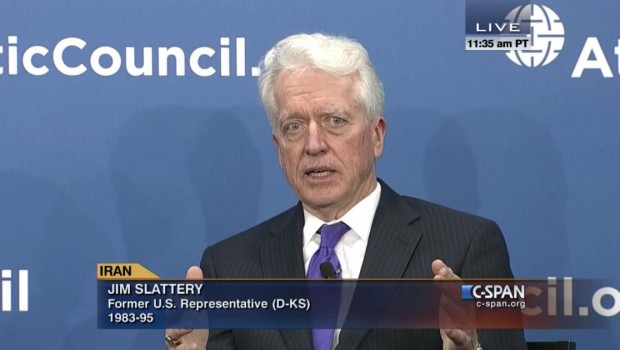 Former US Congressman Jim Slattery
