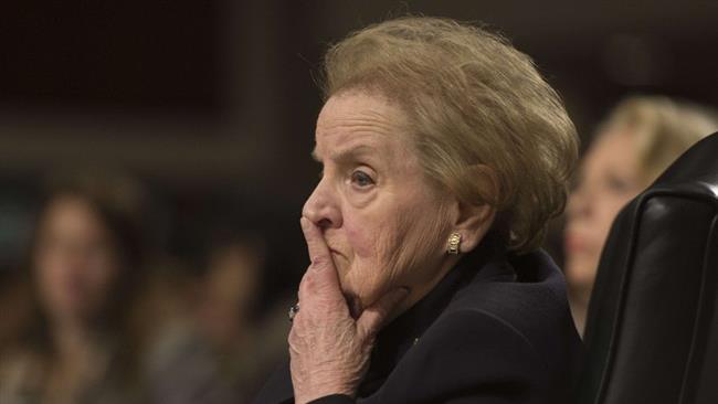 Former US secretary of state Madeleine Albright