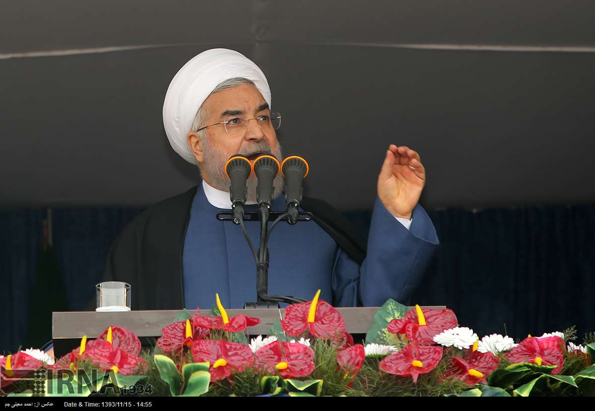 Rouhani in Isfahan