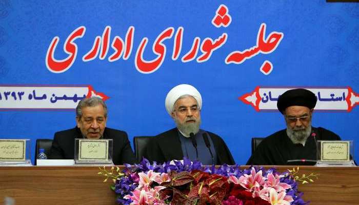 Rouhani in Isfahan