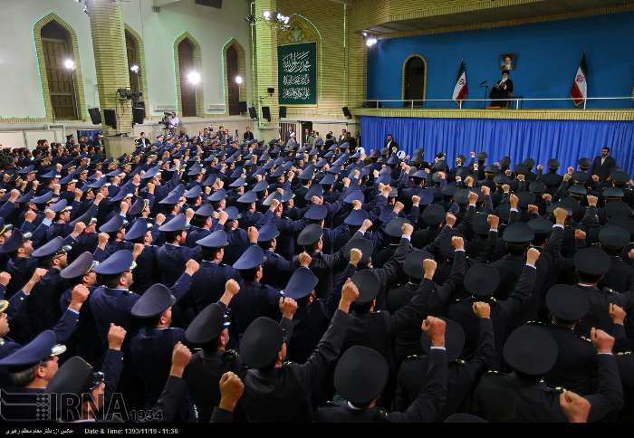 Irans Army Air Force commanders meet the Supreme Leader