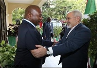 Zarif & Pierre Nkurunziza