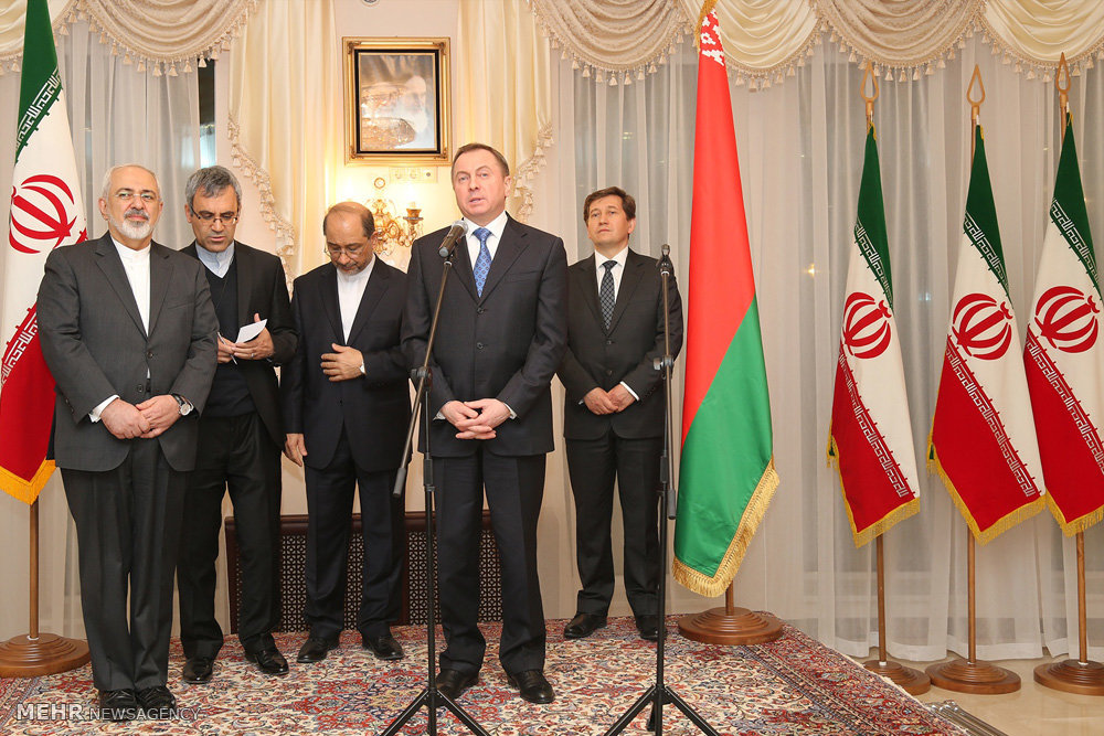 Zarif in Belarus