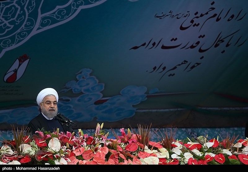 rouhani 22 bahman rally