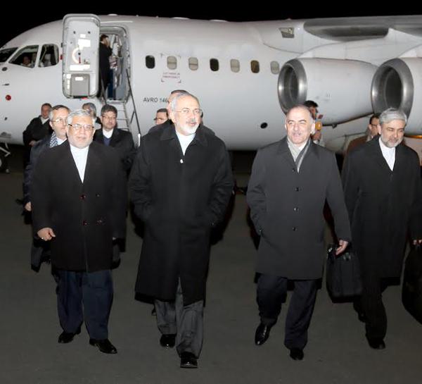 zarif travel arrival