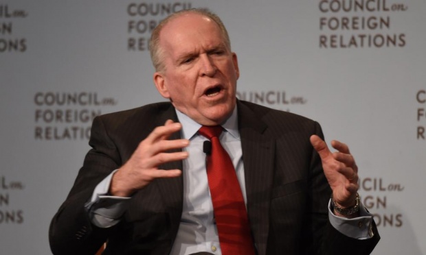 CIA director John Brennan: We work closely with the Iraqi government. The Iranians work closely with the Iraqi government as well. Photograph: Don Emmert/AFP/Getty Images