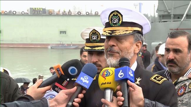 Iranian Navy Commander Rear Admiral Habibollah Sayyari
