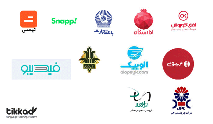 Companies that have a contract with Tikkaa